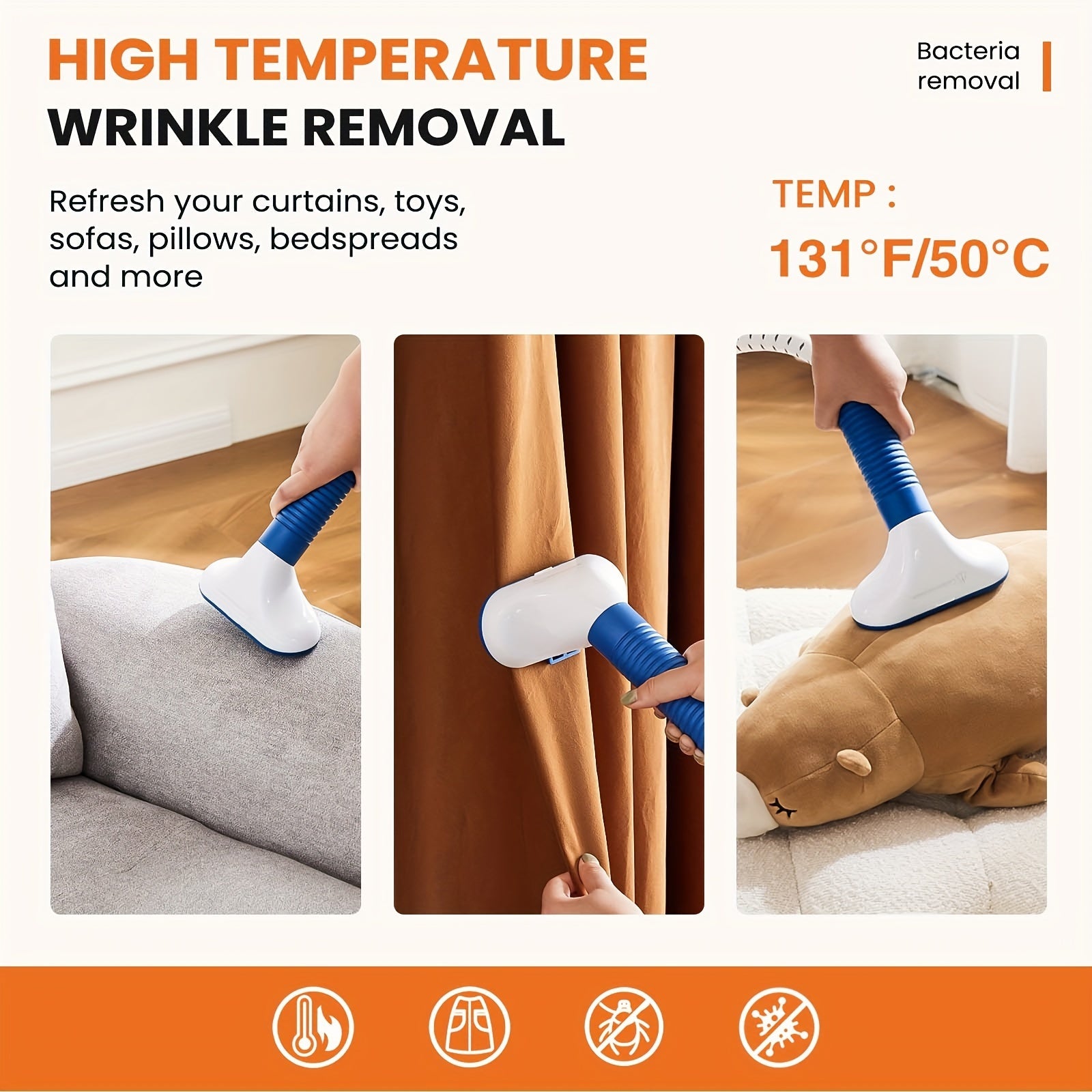 1500W Standing Garment Steamer