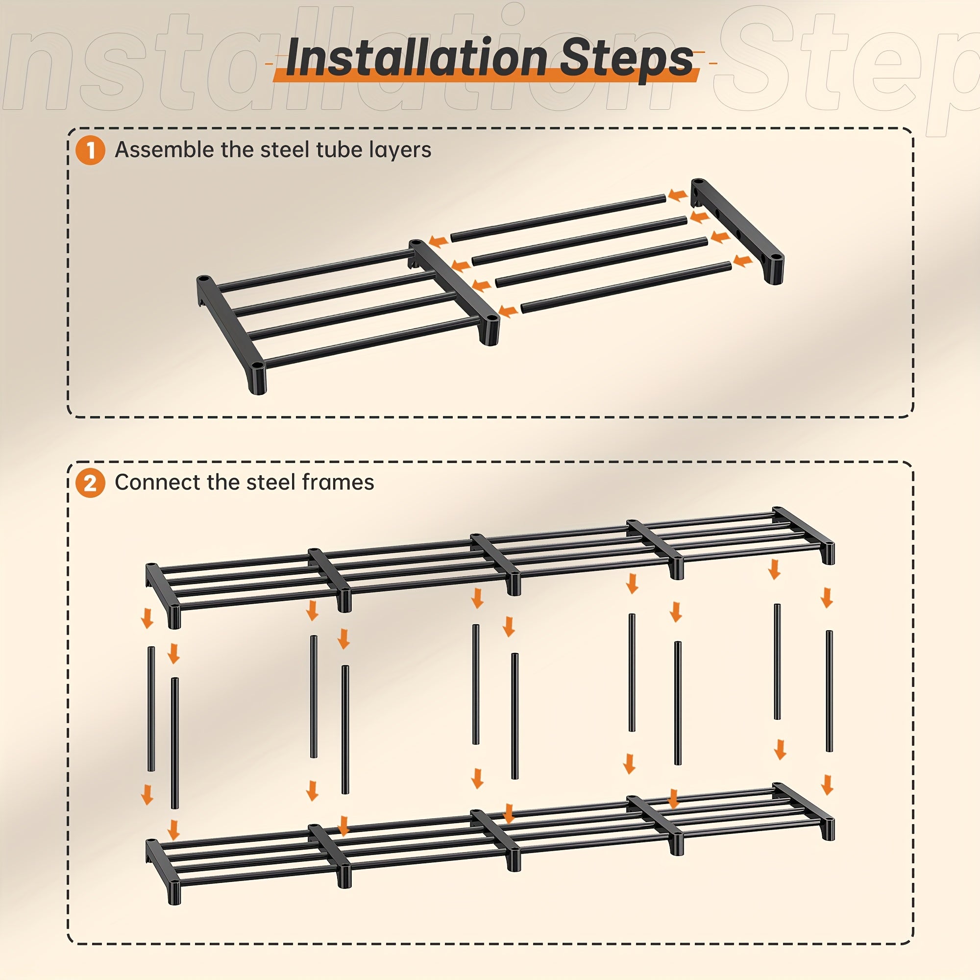 Stackable Shoe & Storage Shelf