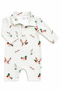 Duck Pond Long-Sleeve Polo One-Piece