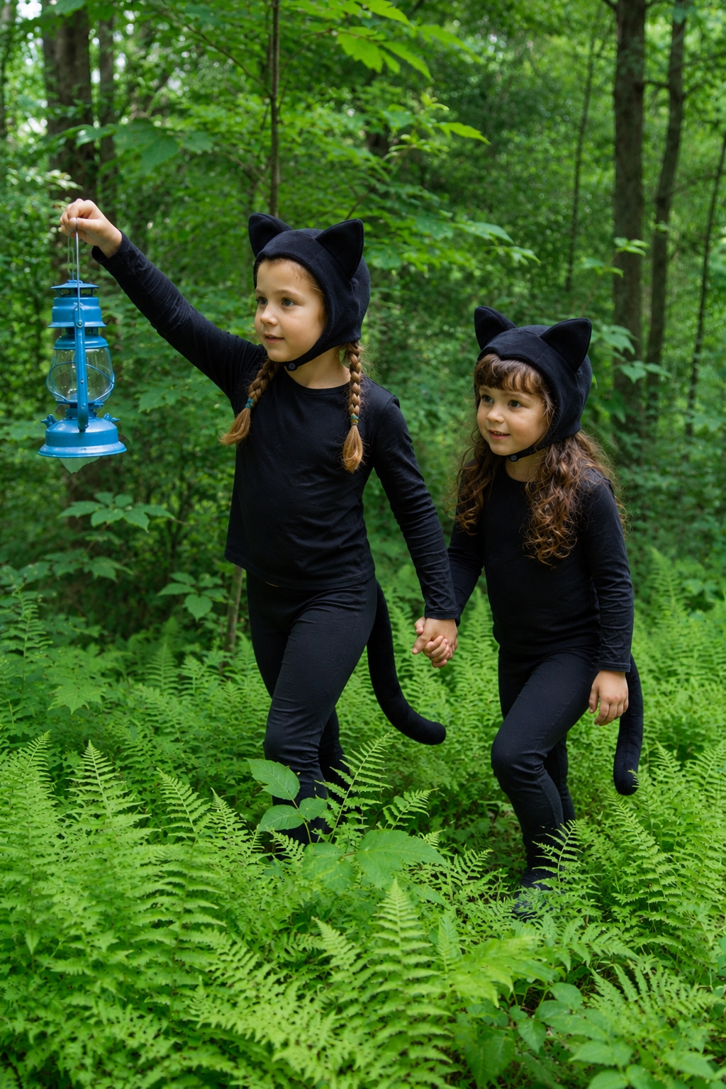 Black Cat Costume for Kids – product view 8