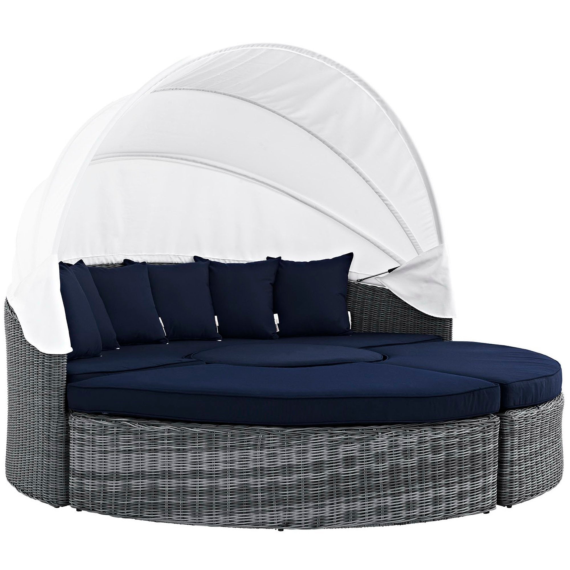 Modway Summon Canopy Outdoor Patio Daybed