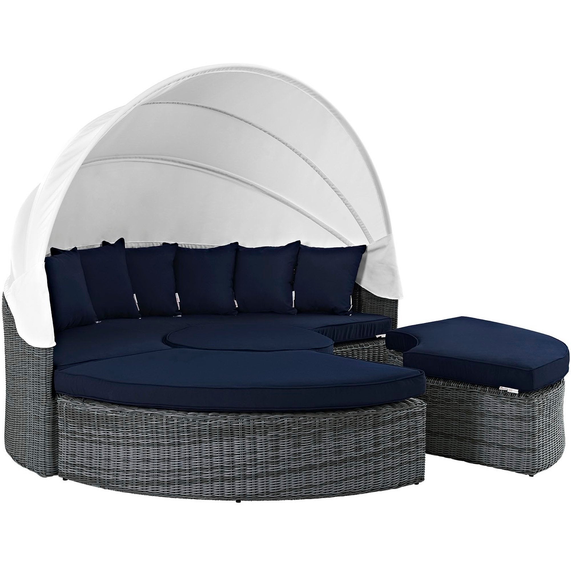 Modway Summon Canopy Outdoor Patio Daybed