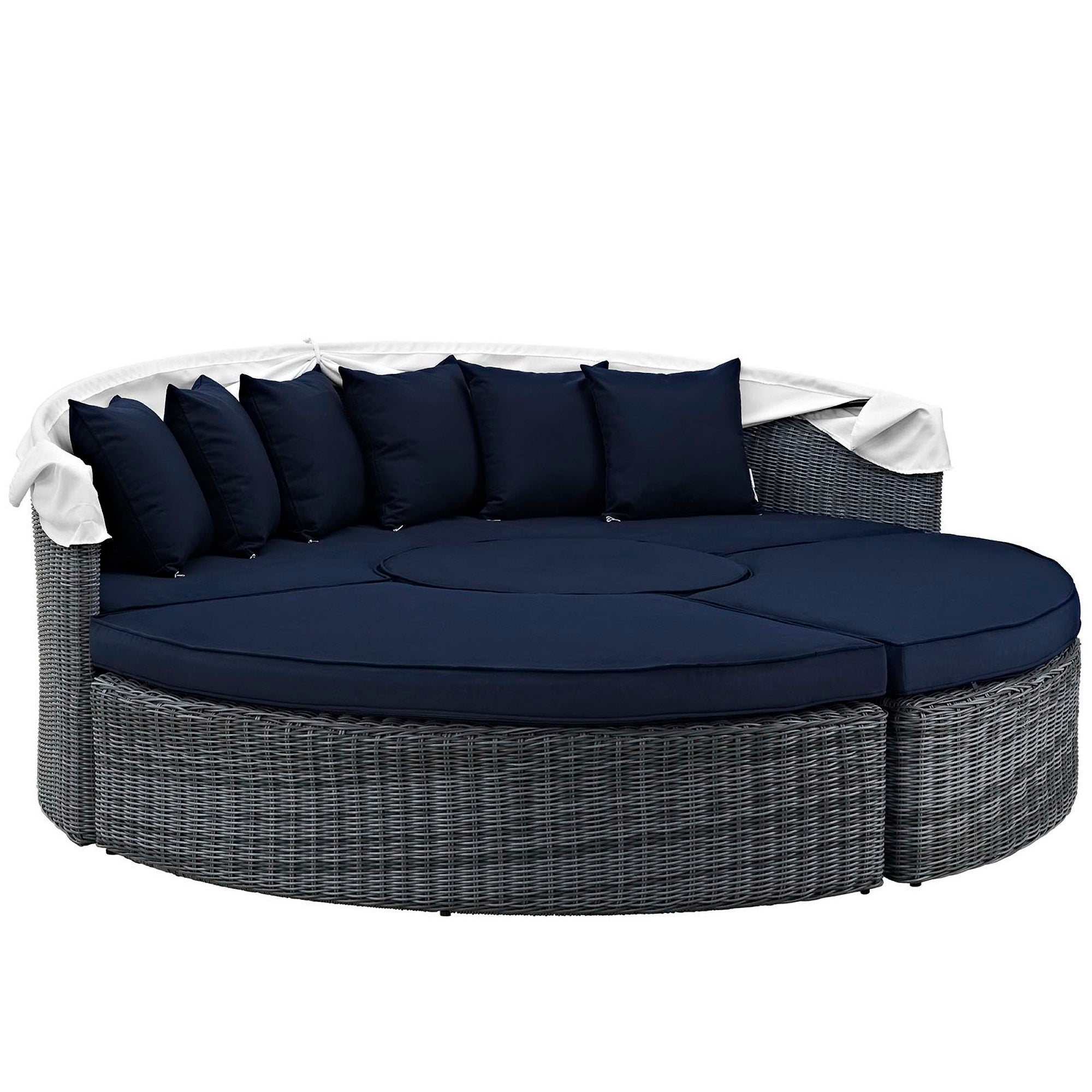 Modway Summon Canopy Outdoor Patio Daybed