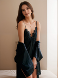 Victorian Lace Nightdress & Robe Set