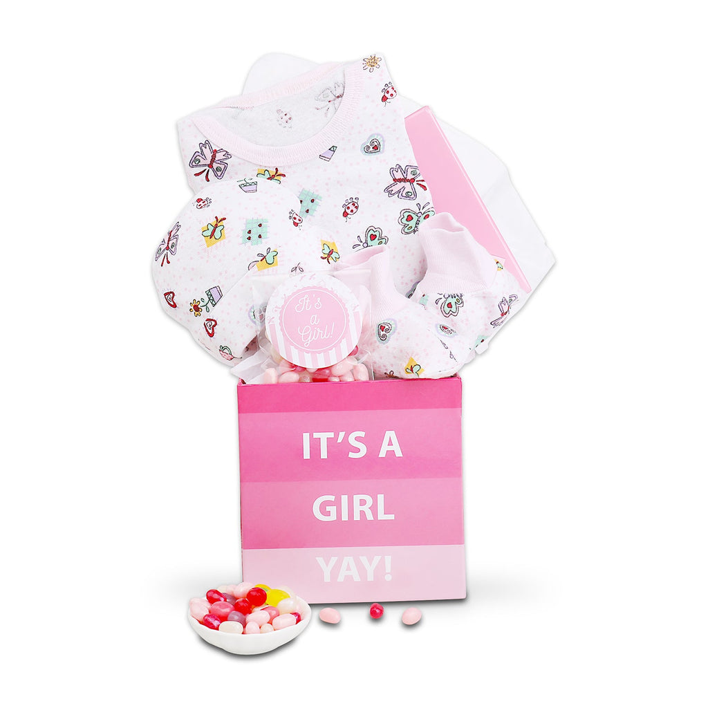 It’s a Girl New Baby Gift Basket