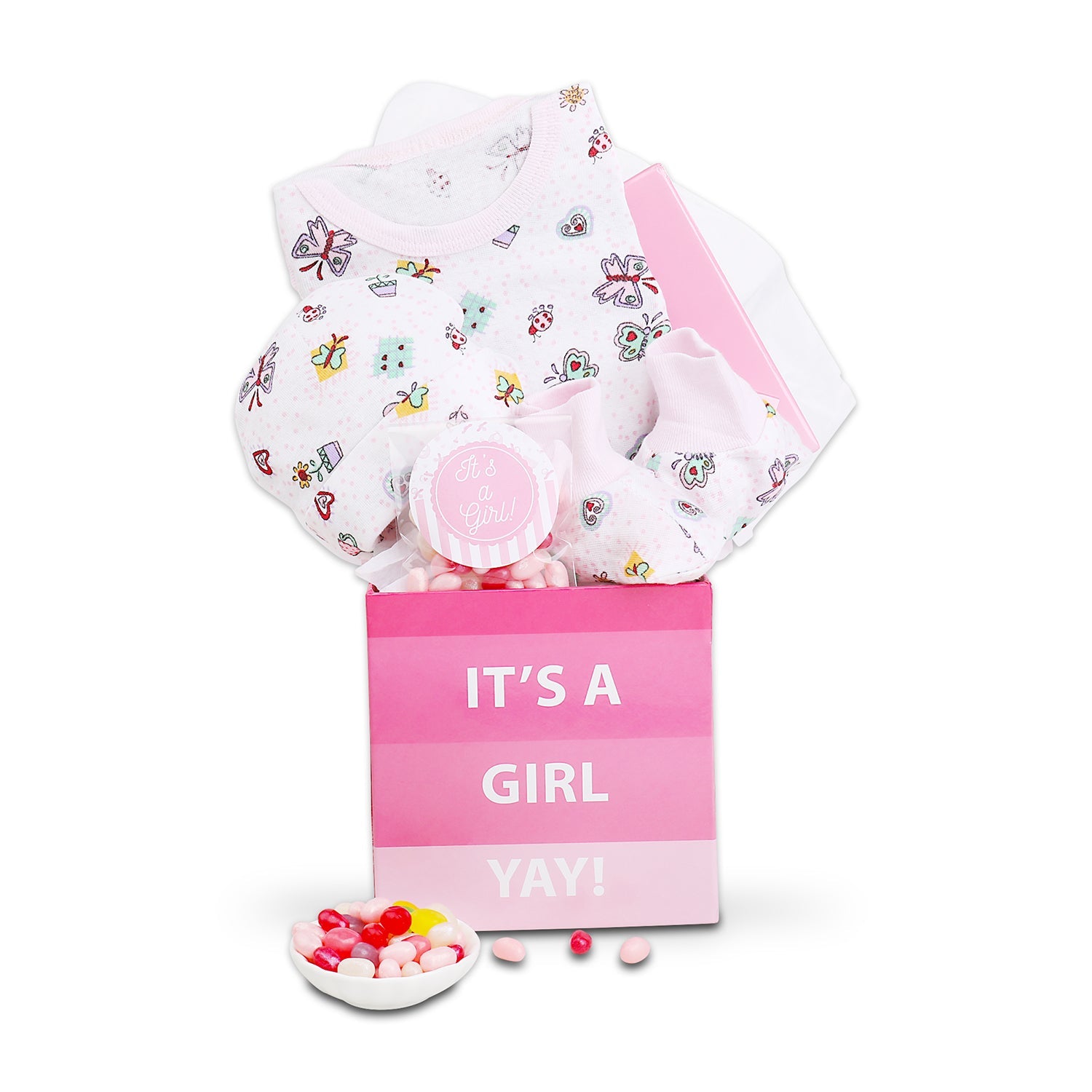 It’s a Girl New Baby Gift Basket