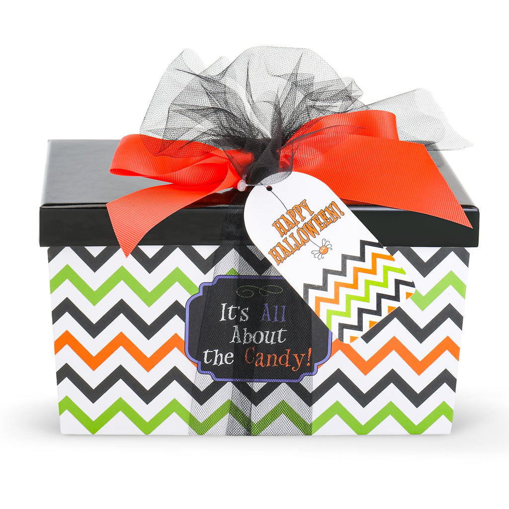 Trick-or-Treat Halloween Gift Basket