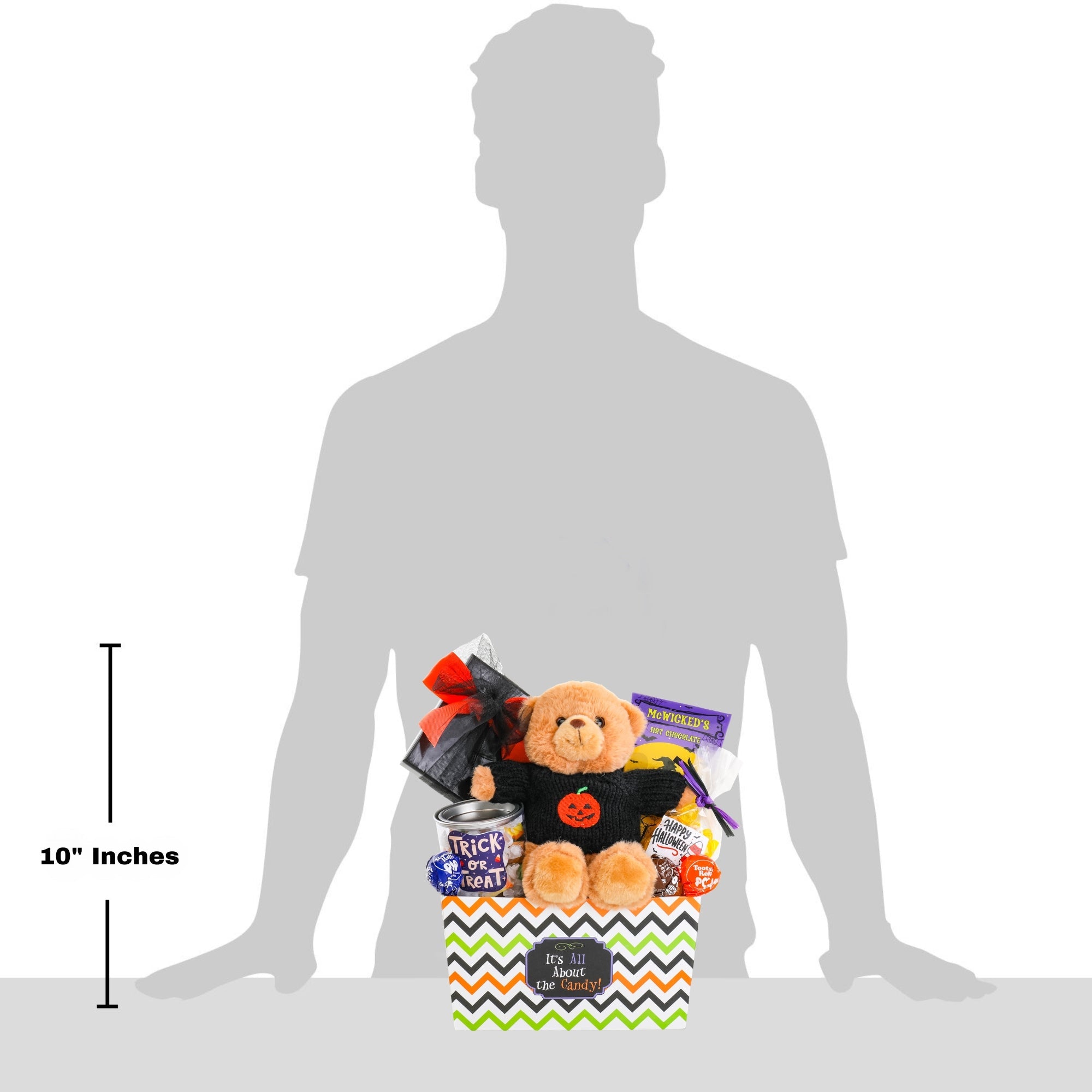 Trick-or-Treat Halloween Gift Basket