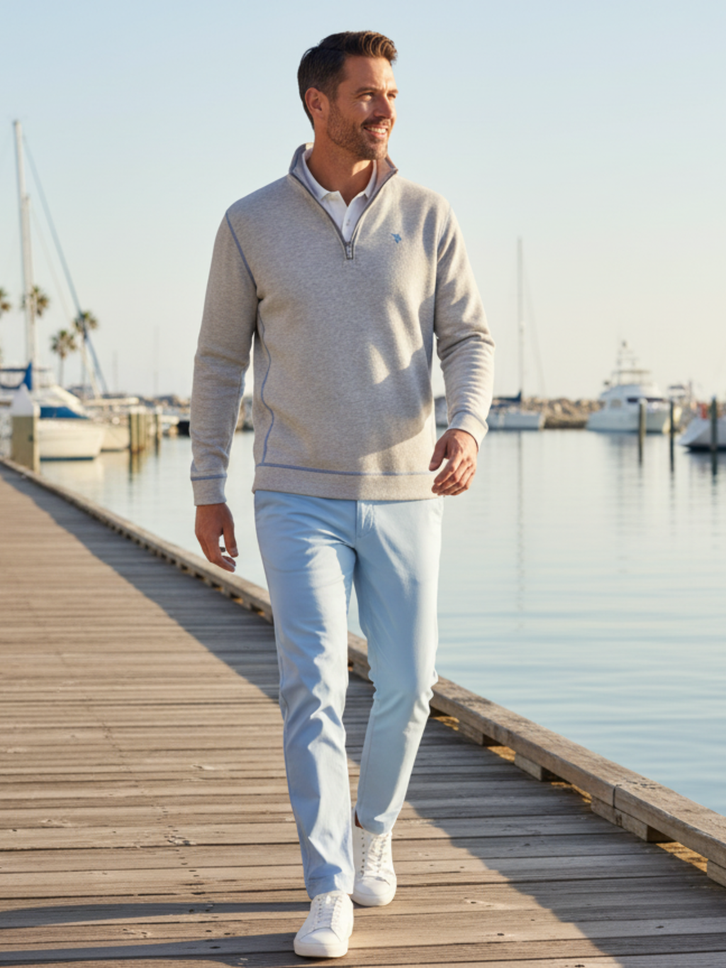 Freeport Performance Pants – Light Blue