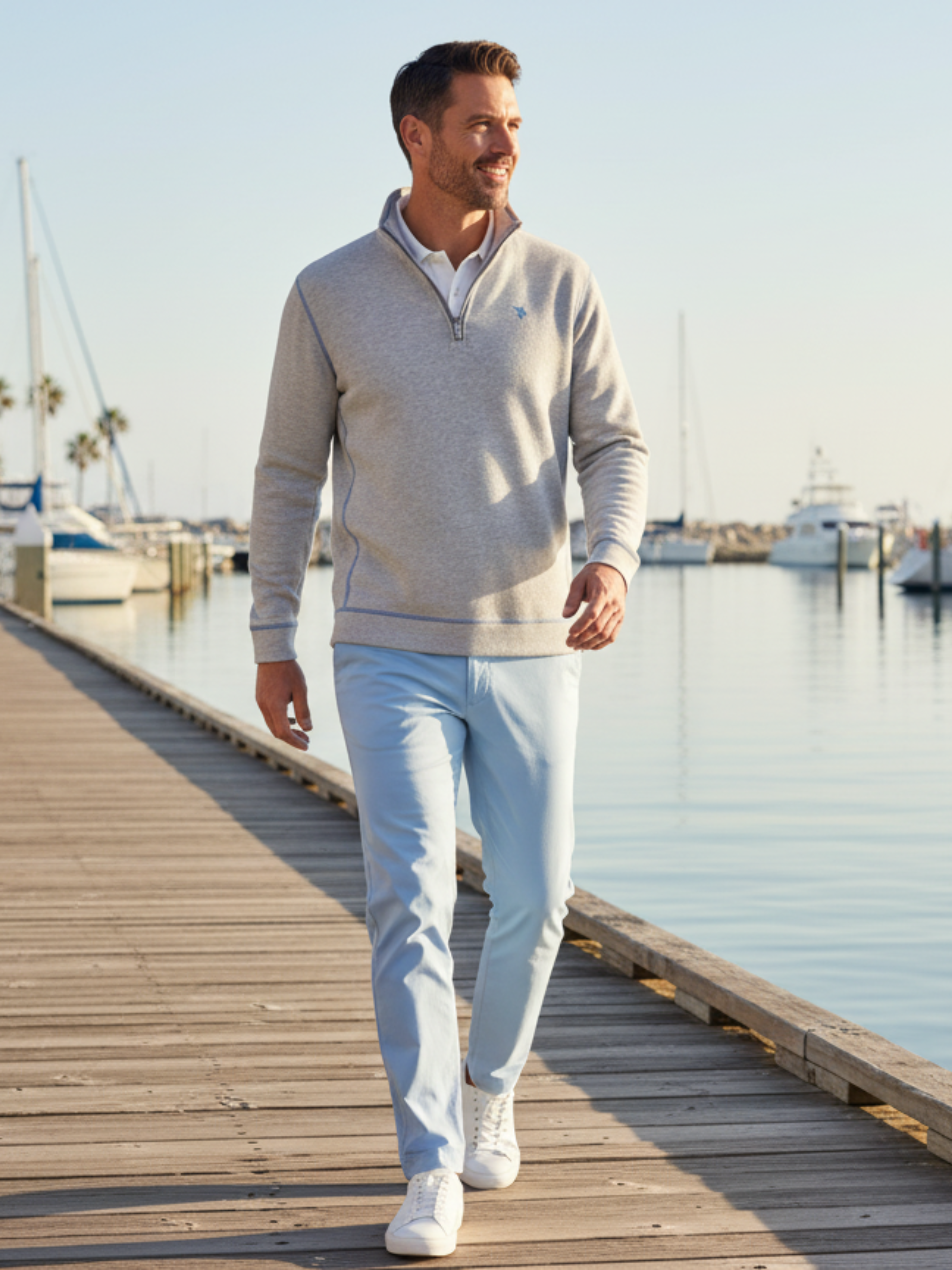 Freeport Performance Pants – Light Blue