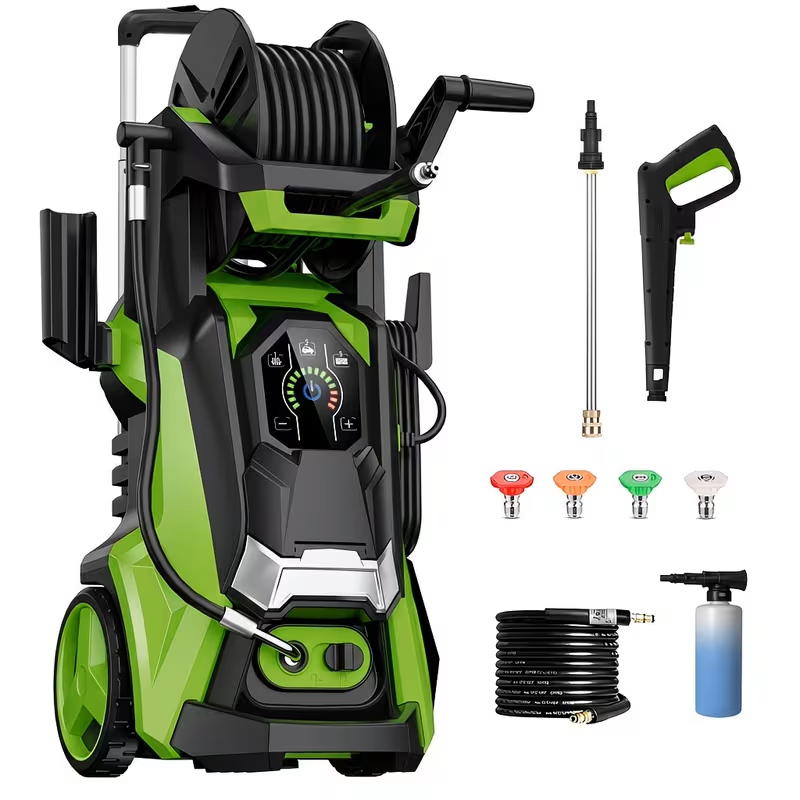4500 PSI Electric Pressure Washer with Foam Cannon