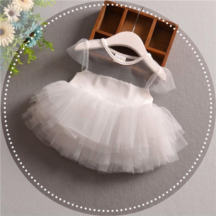 Pink Tulle Baby Girl Party Dress