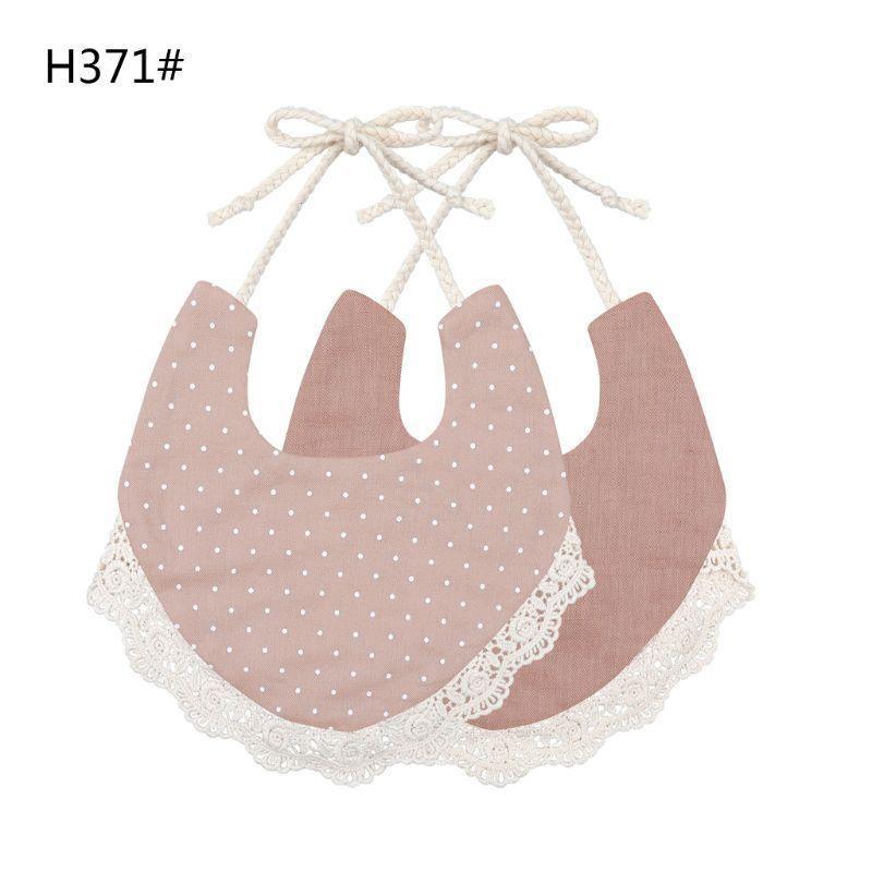 Double-Sided Tassel Baby Bib