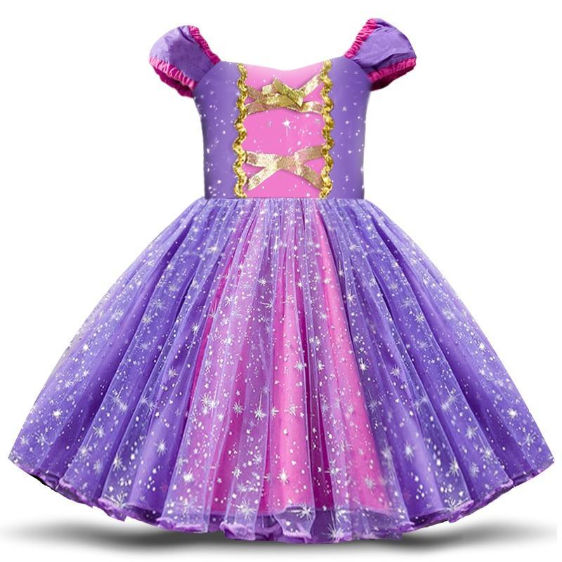 Girls Elegant Princess Party Dress