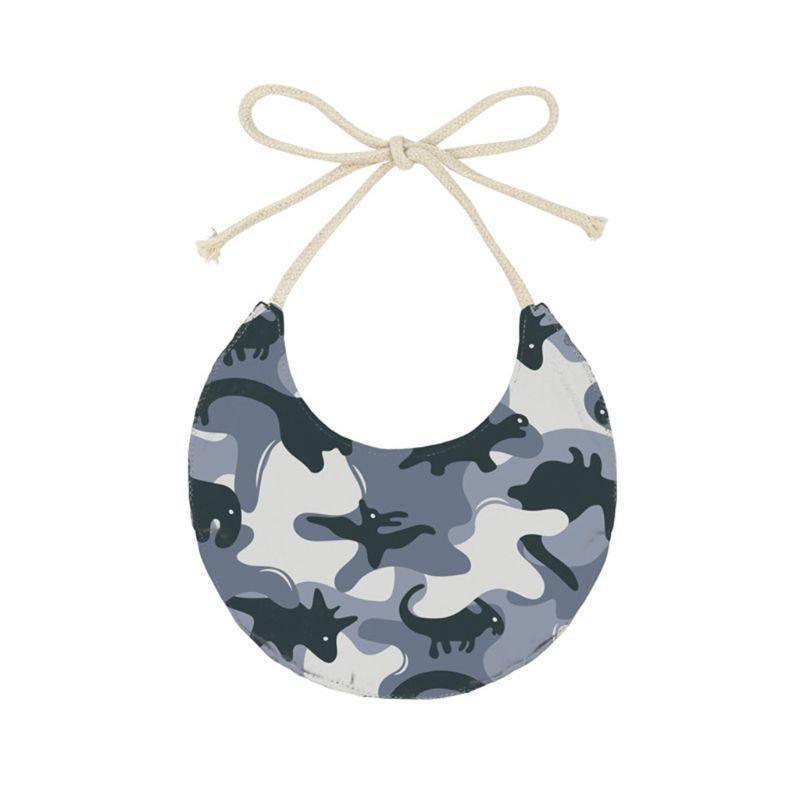 Double-Sided Tassel Baby Bib