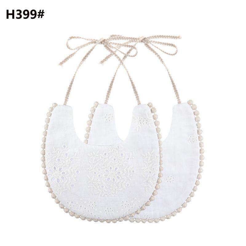 Double-Sided Tassel Baby Bib