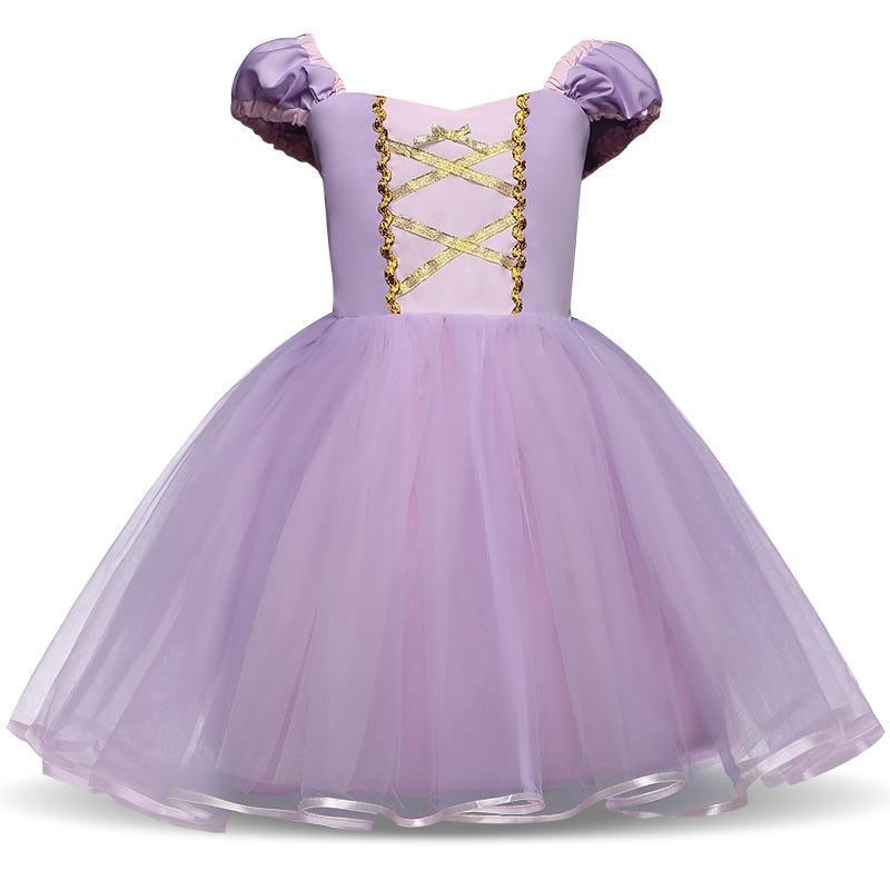 Girls Elegant Princess Party Dress
