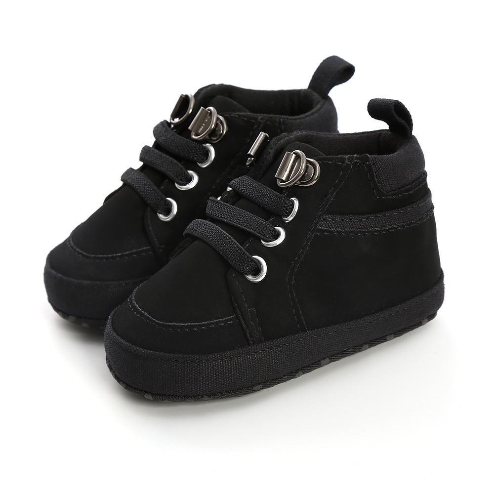 Warm High-Top Soft-Sole Baby Sneakers