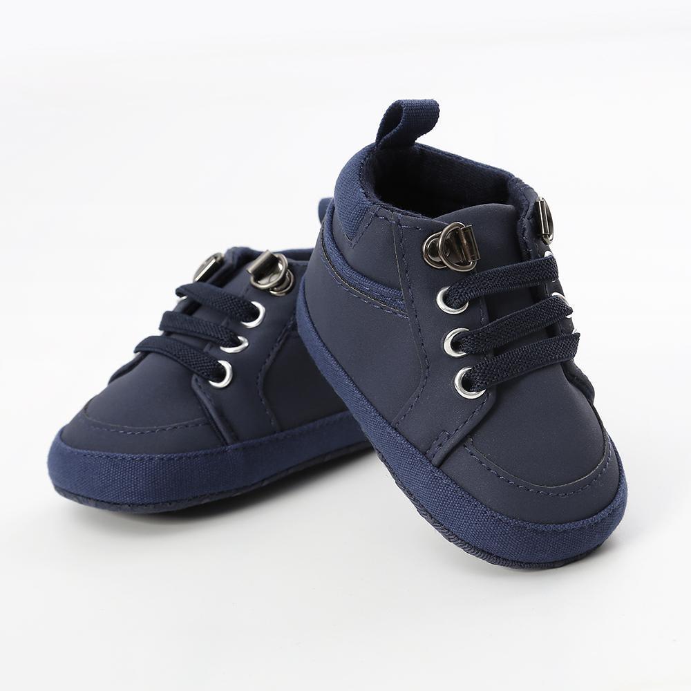 Warm High-Top Soft-Sole Baby Sneakers