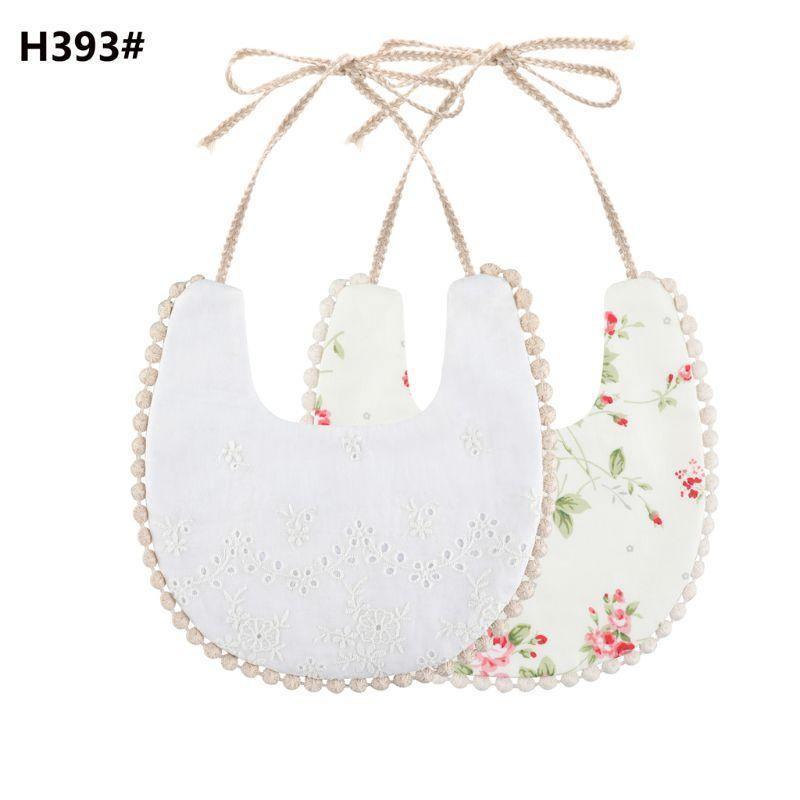 Double-Sided Tassel Baby Bib