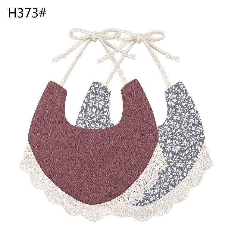 Double-Sided Tassel Baby Bib