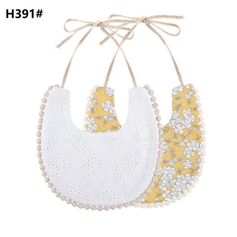 Double-Sided Tassel Baby Bib