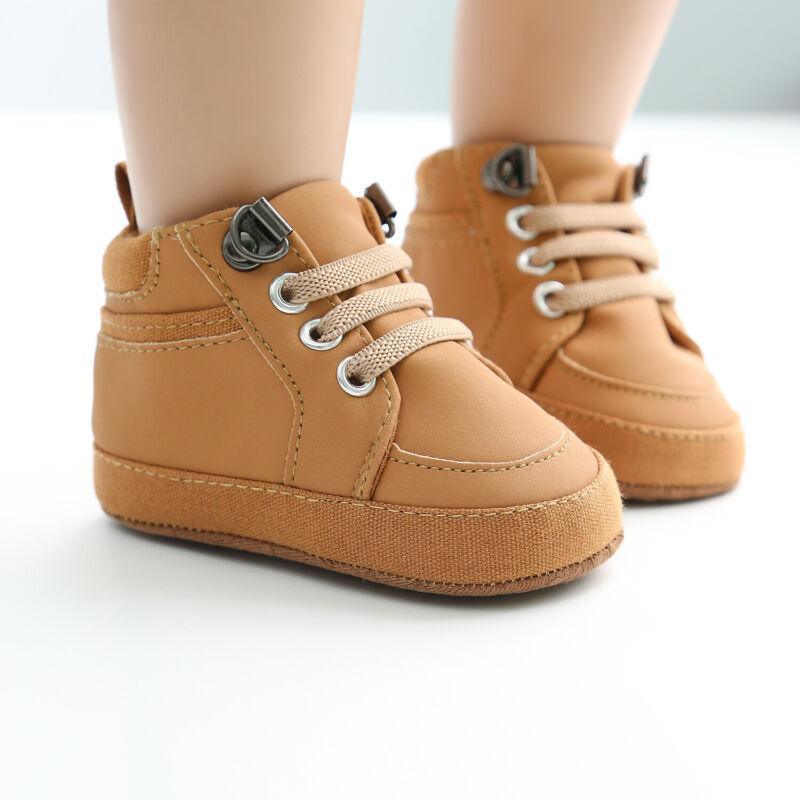 Warm High-Top Soft-Sole Baby Sneakers