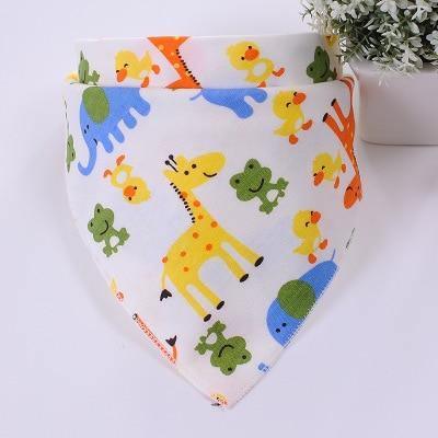 Cartoon Cotton Baby Bib