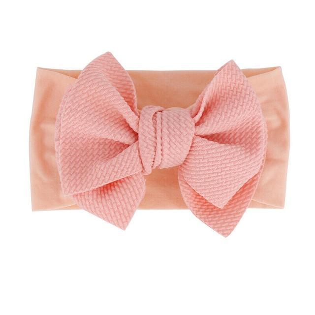Nylon Bow Baby Headband