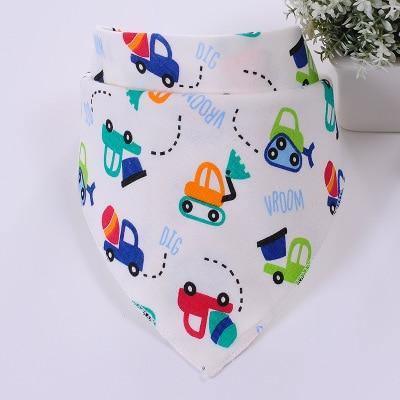 Cartoon Cotton Baby Bib