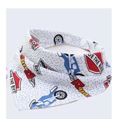Cartoon Cotton Baby Bib