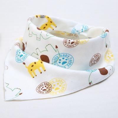 Cartoon Cotton Baby Bib