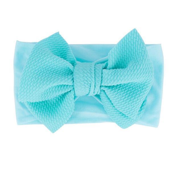 Nylon Bow Baby Headband