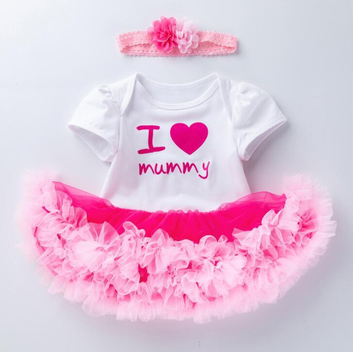 Pink Tulle Baby Girl Party Dress