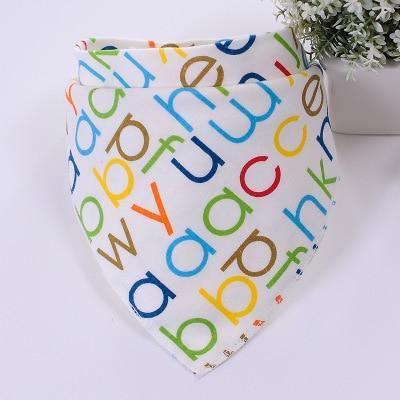 Cartoon Cotton Baby Bib