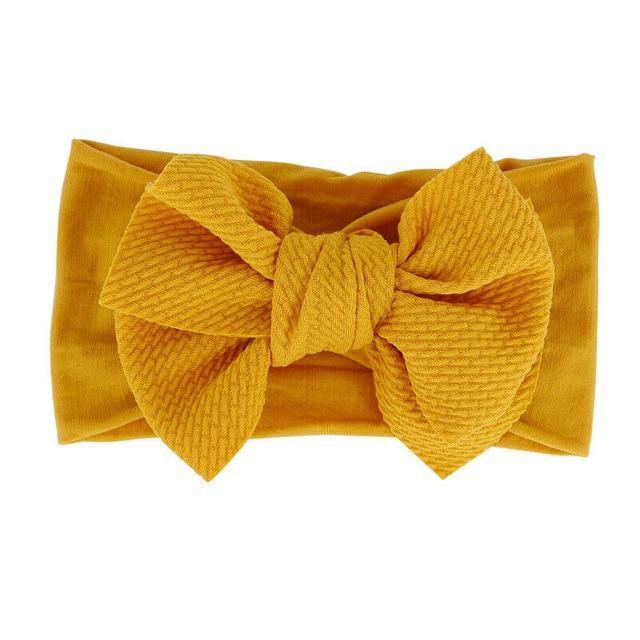 Nylon Bow Baby Headband