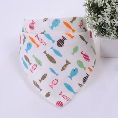 Cartoon Cotton Baby Bib