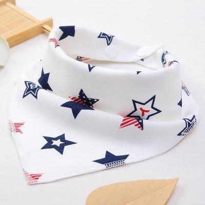 Cartoon Cotton Baby Bib