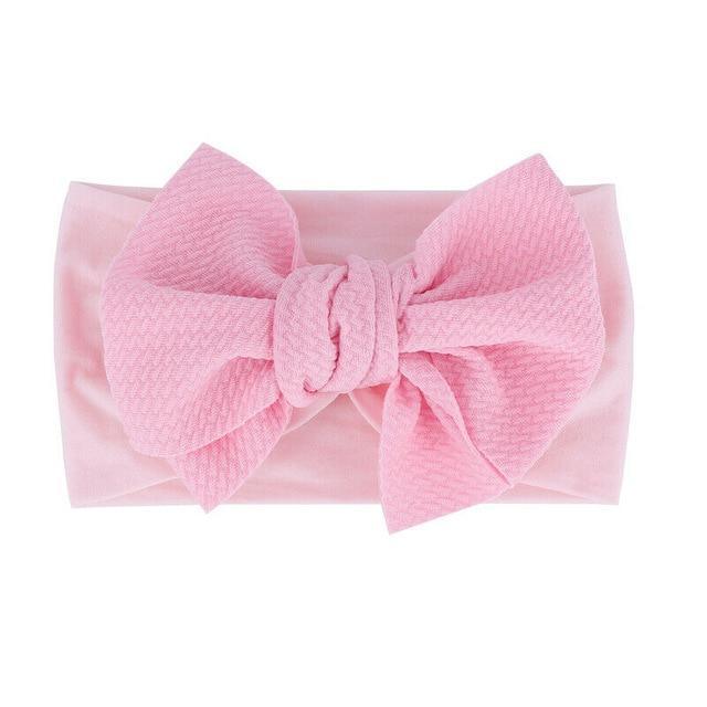 Nylon Bow Baby Headband