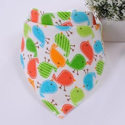 Cartoon Cotton Baby Bib