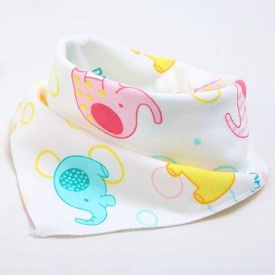 Cartoon Cotton Baby Bib