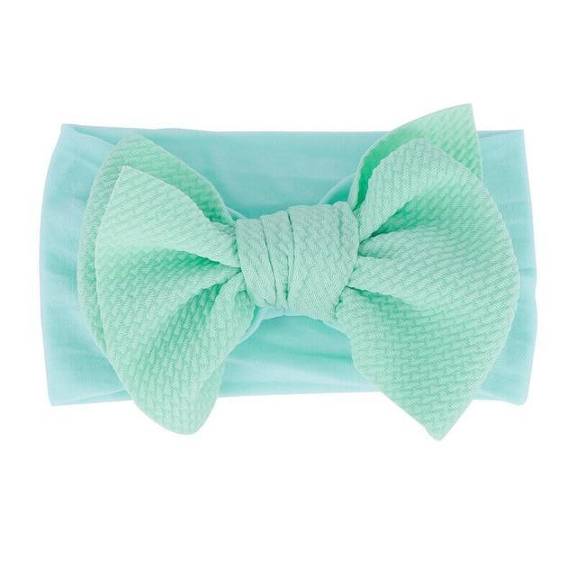 Nylon Bow Baby Headband