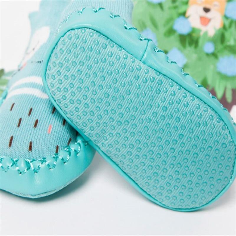 Soft-Sole Leather Baby First Walker Shoes