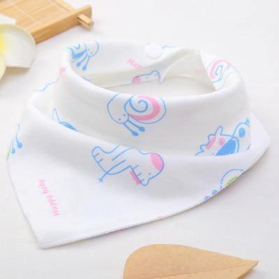 Cartoon Cotton Baby Bib