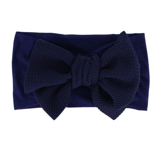 Nylon Bow Baby Headband