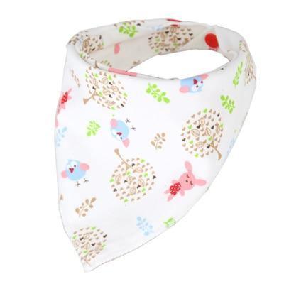 Cartoon Cotton Baby Bib