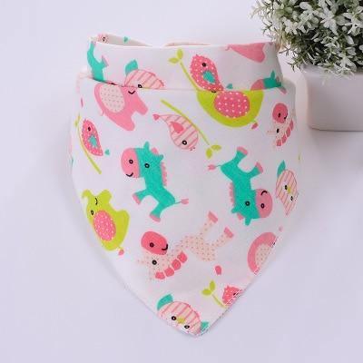 Cartoon Cotton Baby Bib