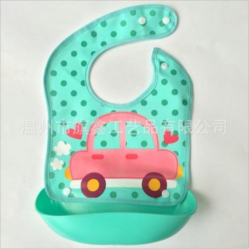 Silicone Crumb-Catcher Baby Bib