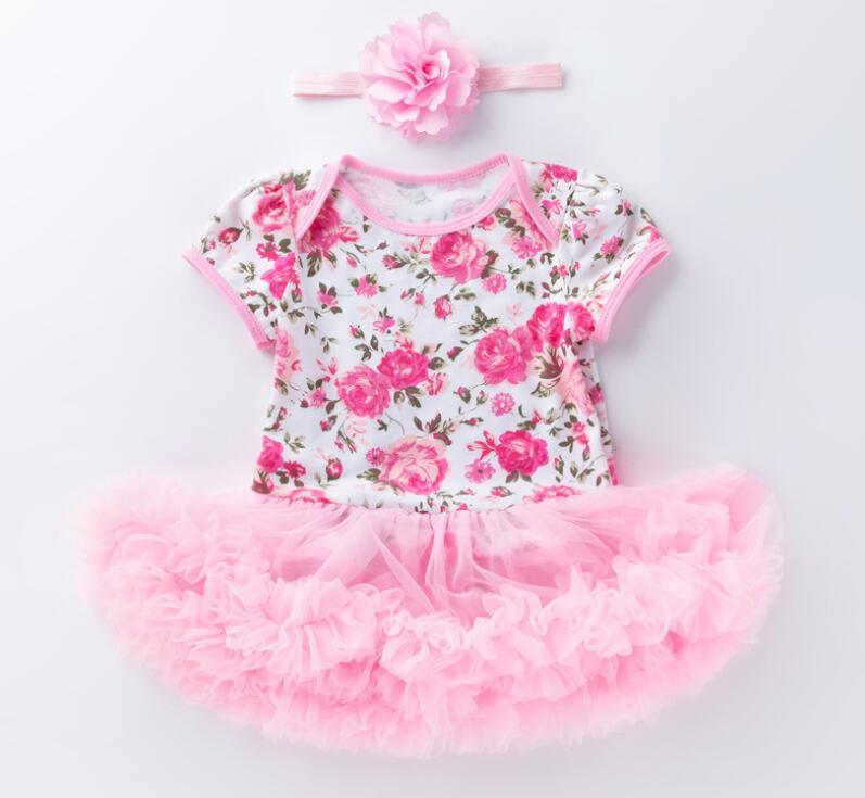 Pink Tulle Baby Girl Party Dress