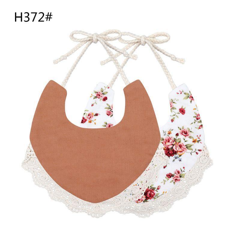 Double-Sided Tassel Baby Bib